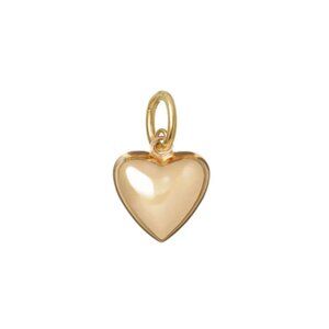 Roxane Assoulin The Mini Puffy Heart Charms Gold